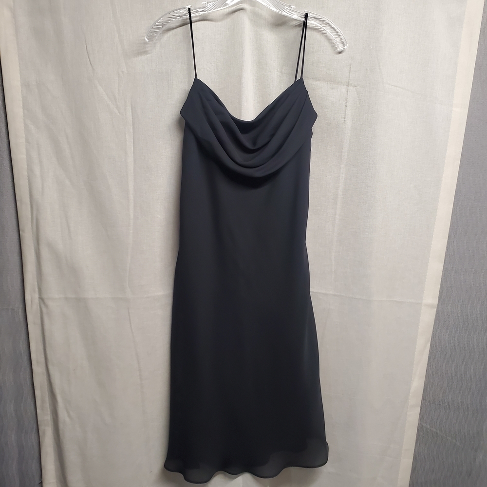 Onyx Nite Charcoal Midi Dress